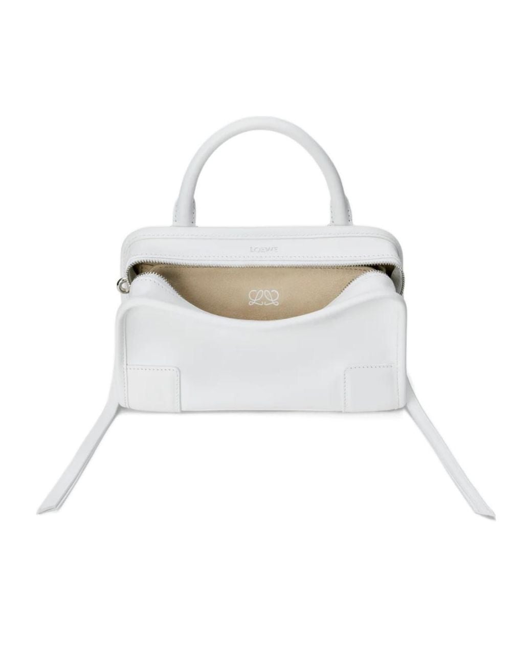Loewe White Mini Amazona 180 Bag