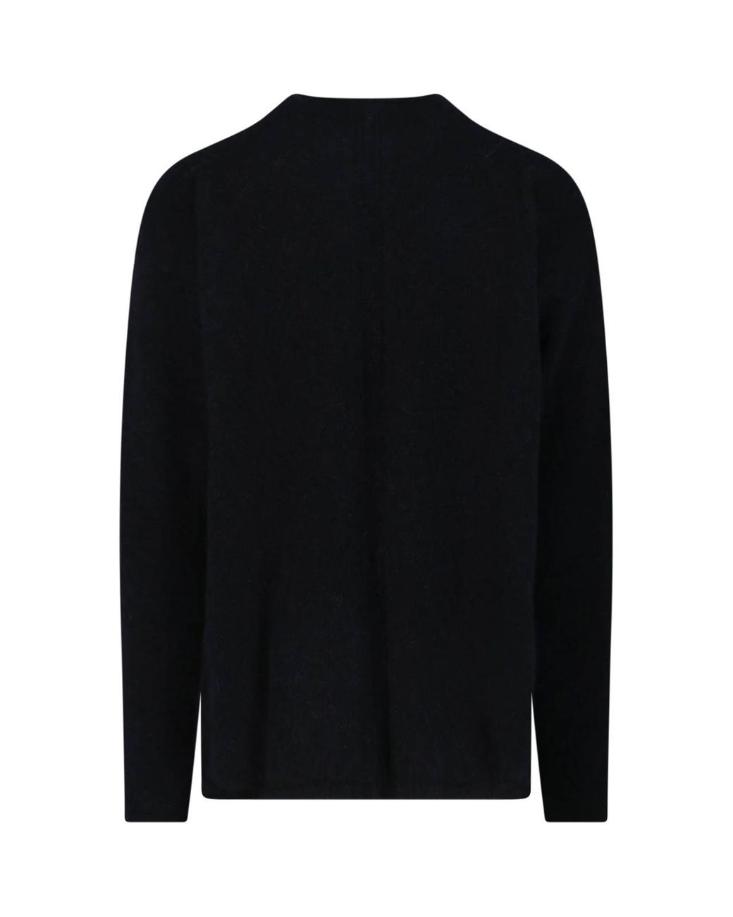 Rick Owens Black Round Neck Jumper for men