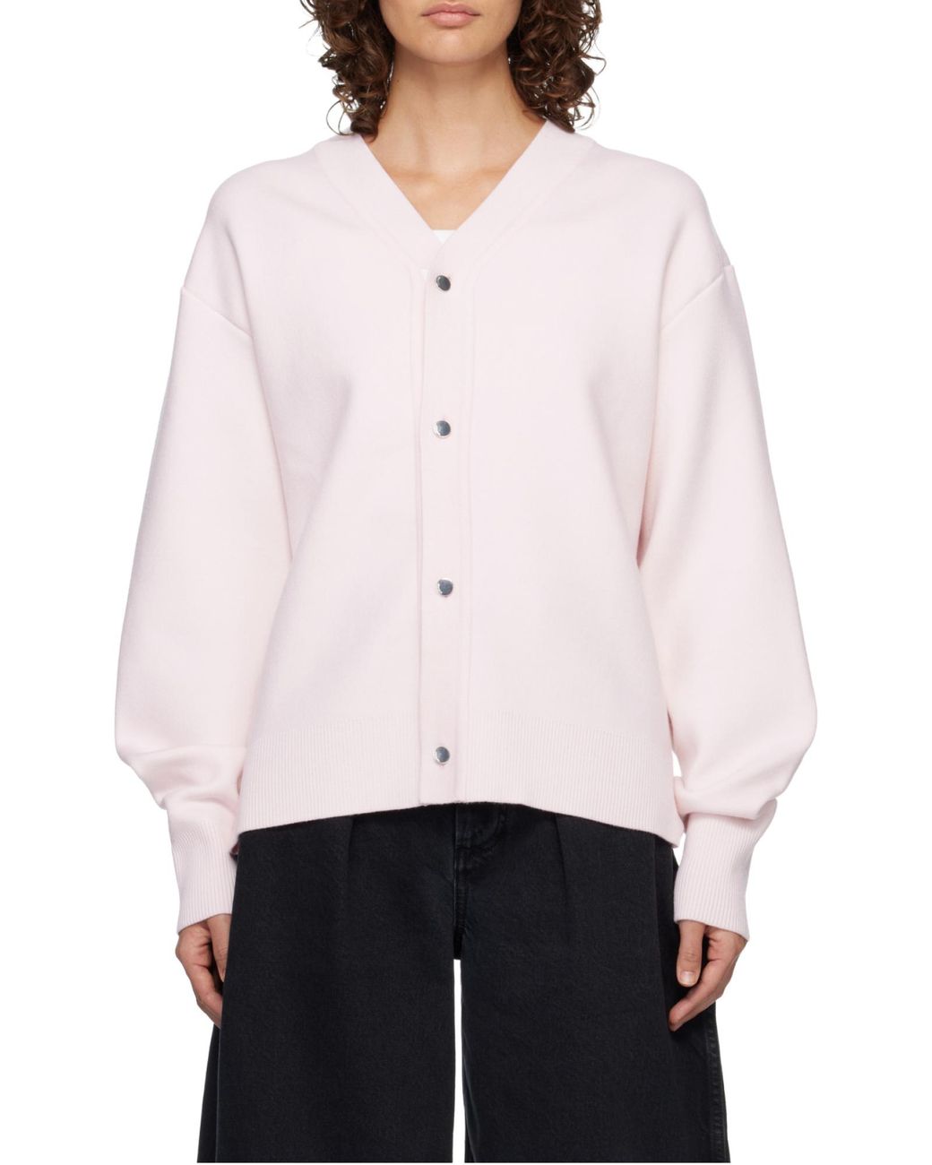 Jacquemus Pink The Doppio Button-Up Cardigan for men