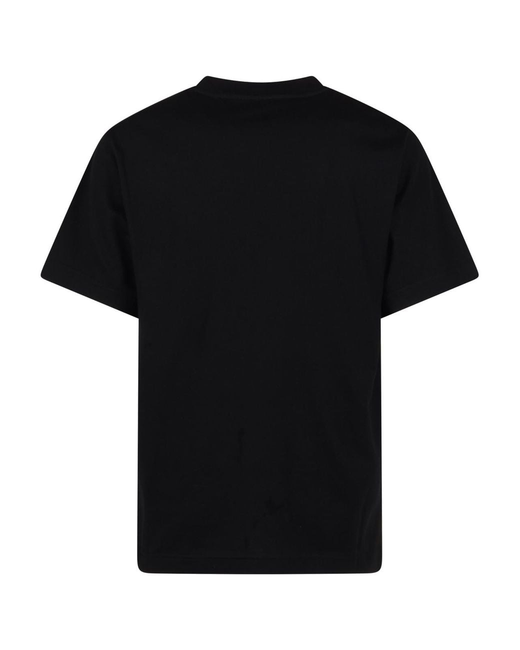 Burberry Black Ekd Ombré T-Shirt for men
