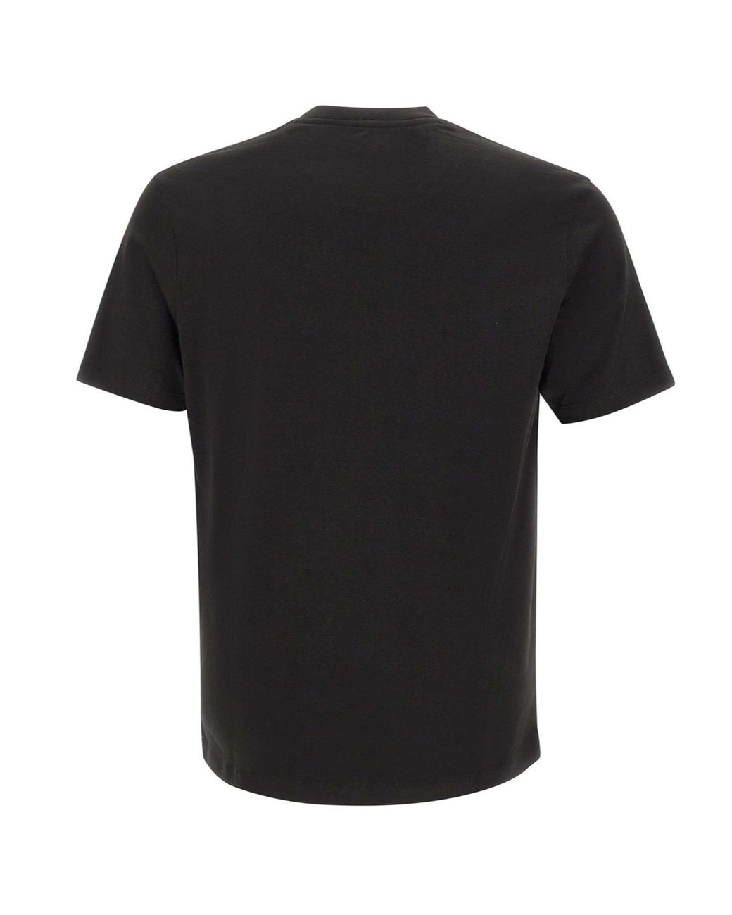 Paul & Shark Black Logo Crew-Neck T-Shirt for men