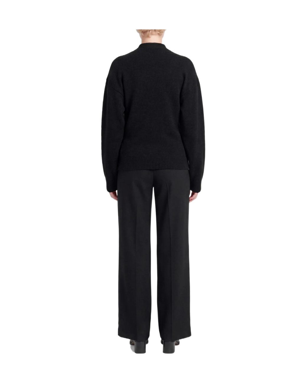 Balenciaga Black Lightweight Knitwear