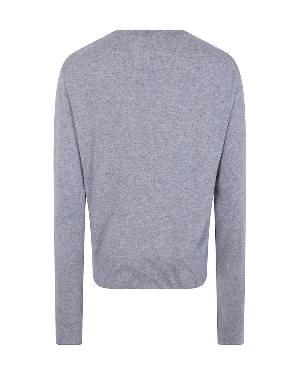 Extreme Cashmere Blue Long Sleeved Crewneck Knitted Jumper
