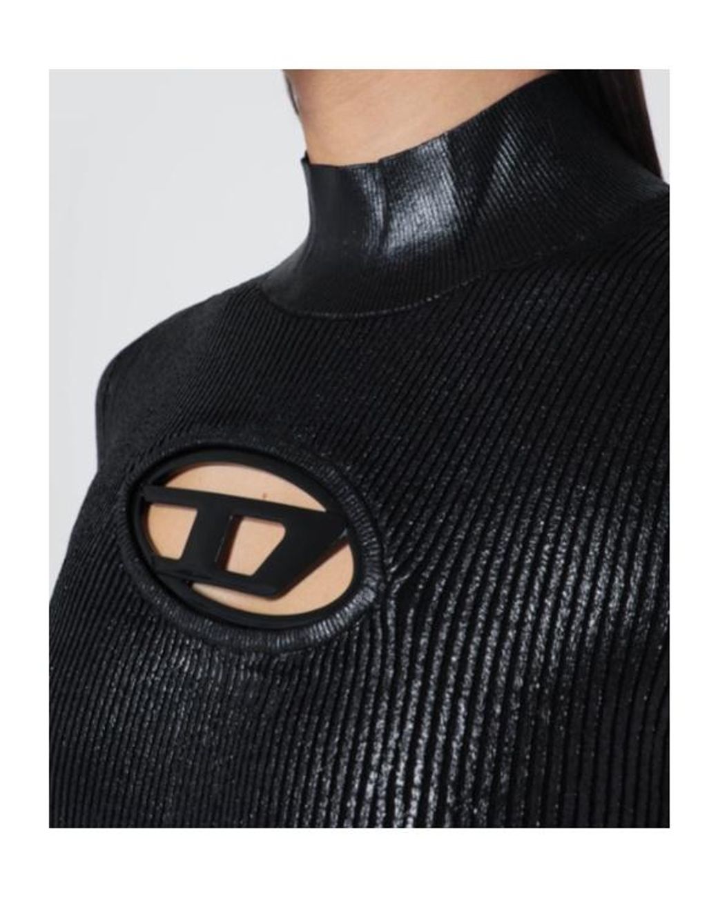 DIESEL Black M-Zary-B High Neck Dress