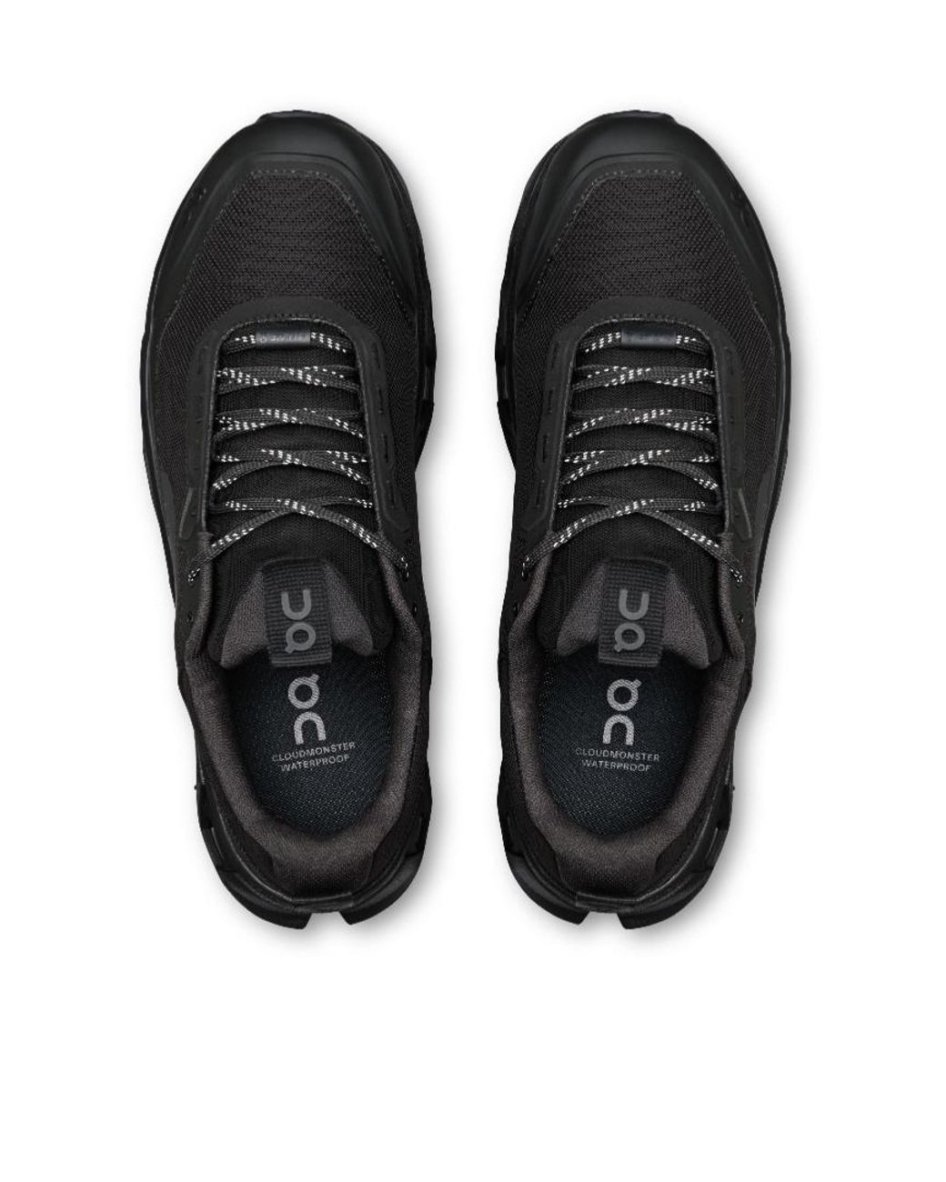 On Shoes Black Cloudmonster 1 Waterproof for men