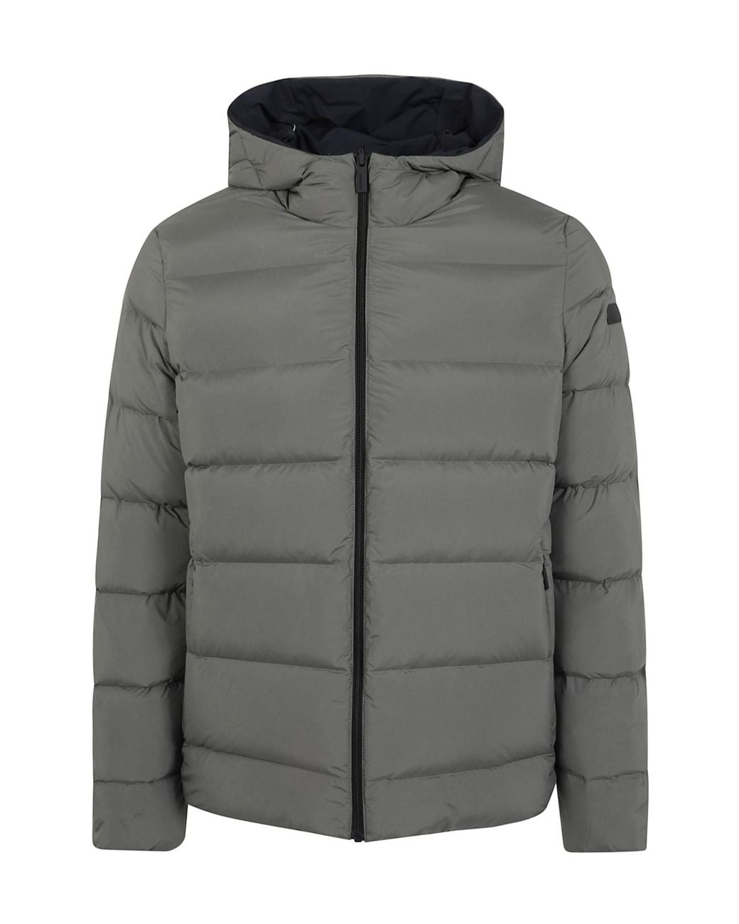 Rrd Blue Montecristo Reversible Quilted Hooded Jacket for men