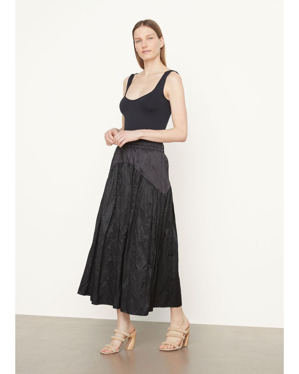 Vince Black Sleeveless Dress
