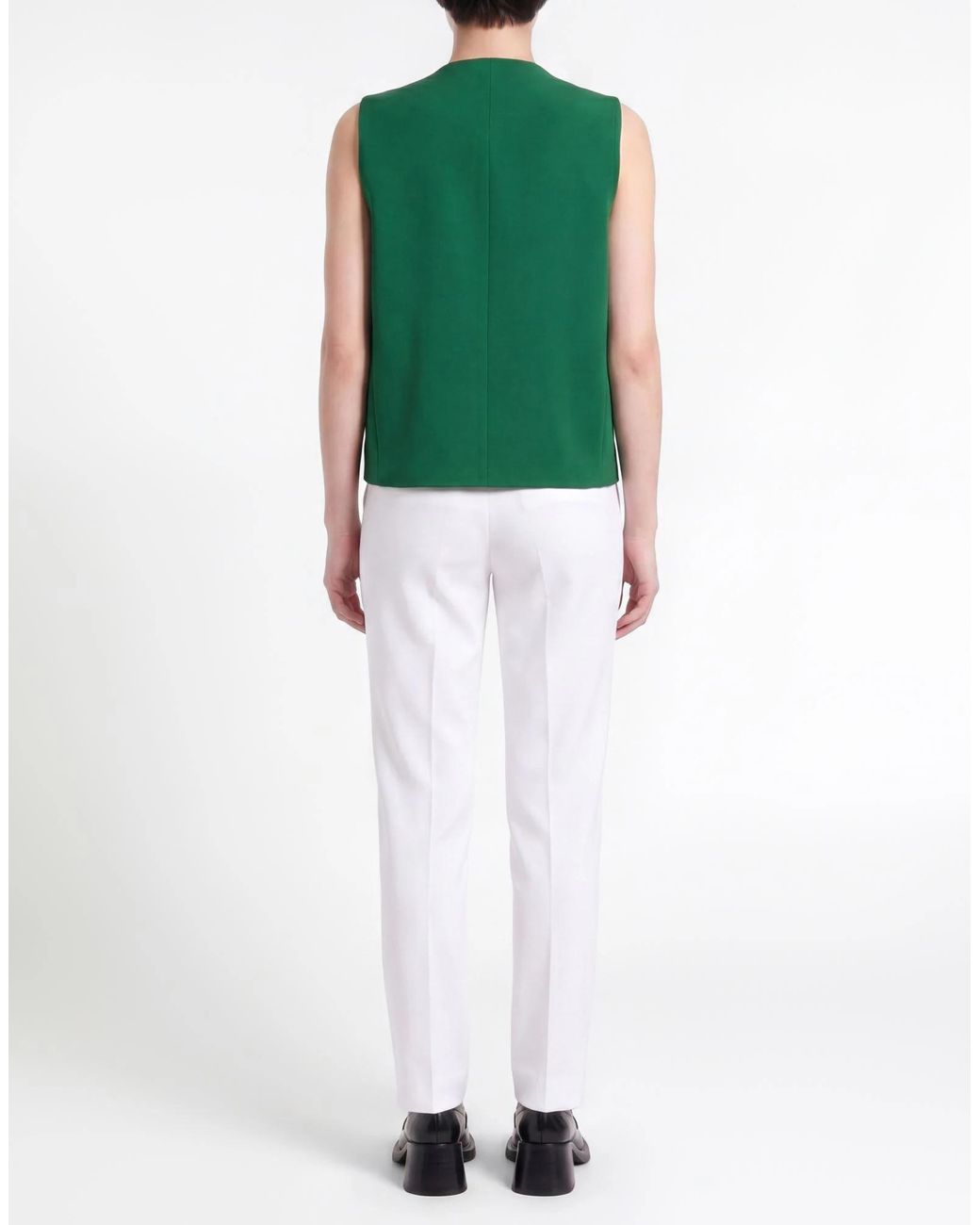 Max Mara Green Solidcolor Blazer