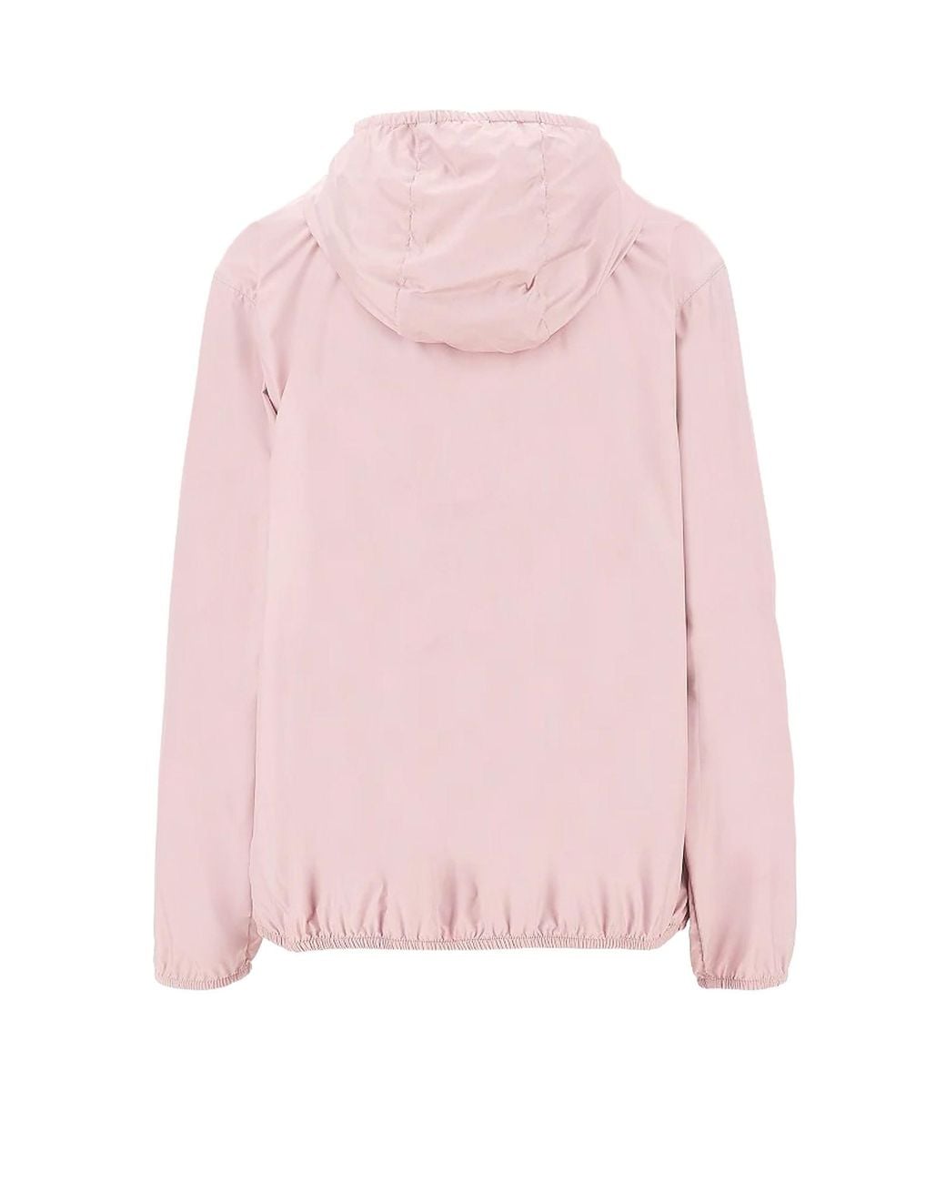 Moncler Pink Logo Patch Hooded Jacket