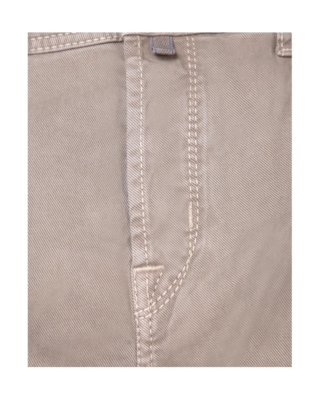 Jacob Cohen Gray Logo Patch Straight-Leg Trousers for men