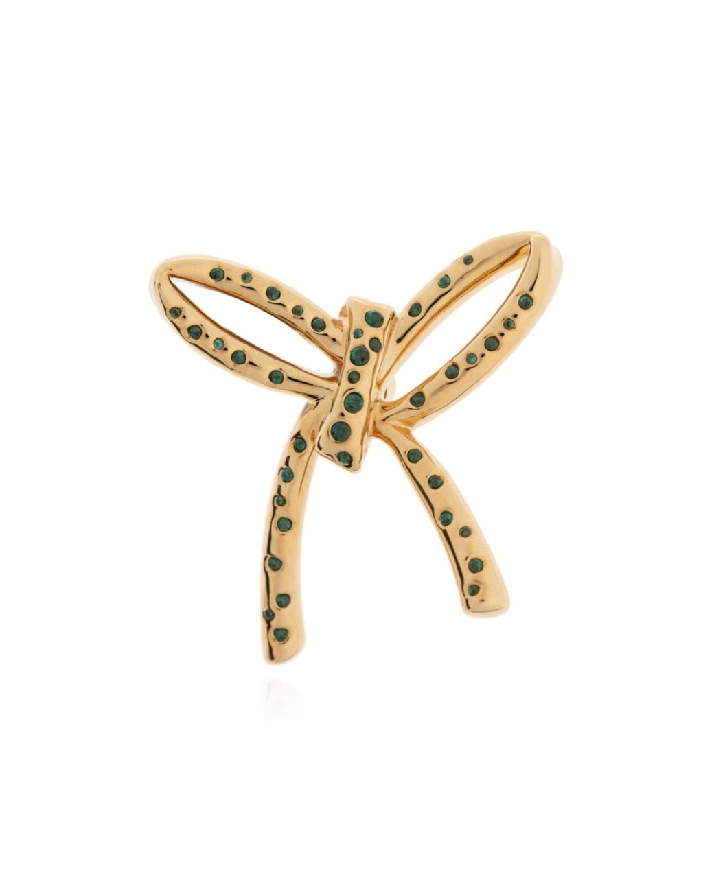 Marni Metallic Bow Stud Earrings
