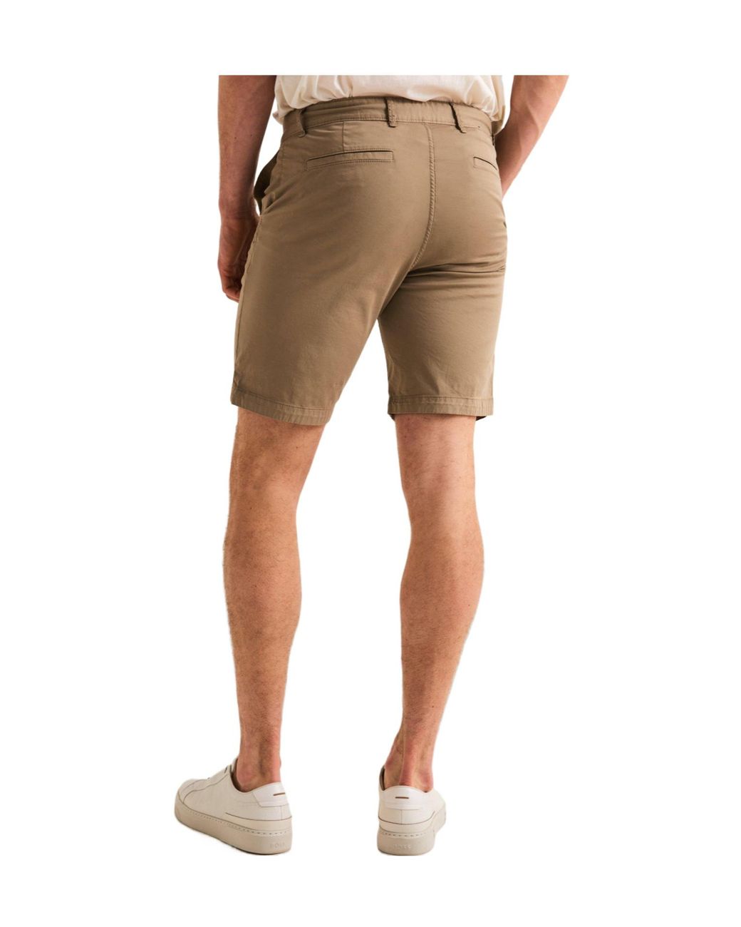 Boss Natural Comfortable Slim-Fit Shorts for men