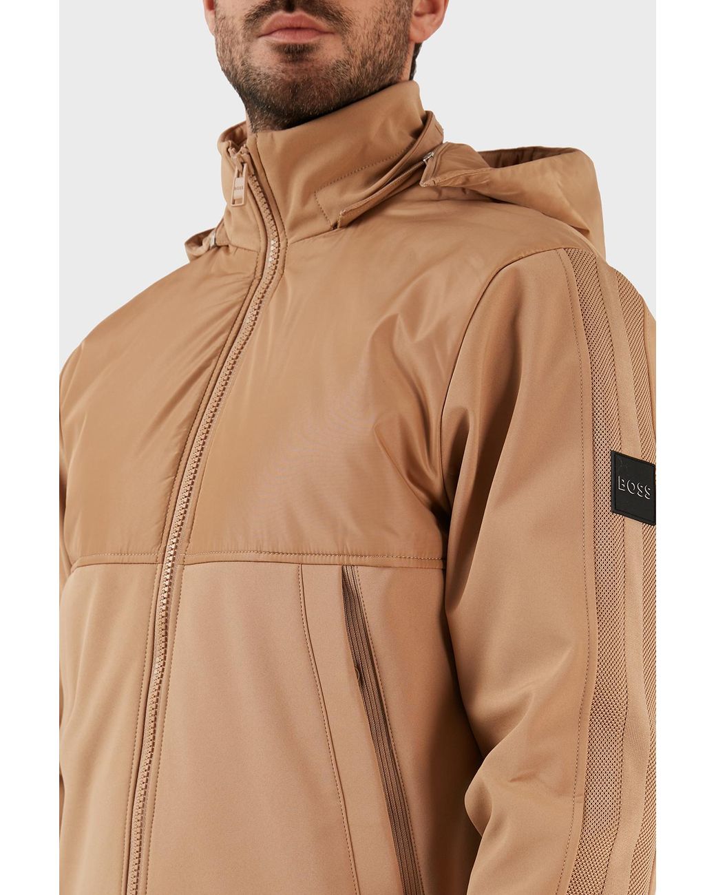 Boss Natural Long-Sleeved Casual Jacket for men