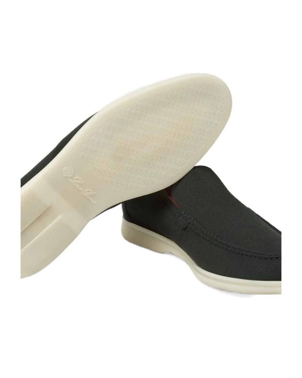 Loro Piana Black Summer Knitted Walk for men