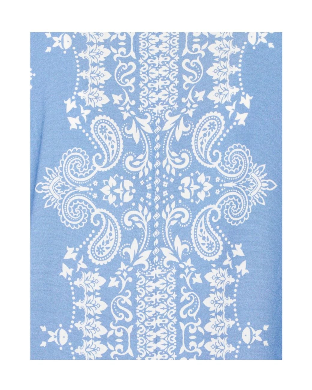 Mc2 Saint Barth Blue Milos Printed Open-Front Jacket
