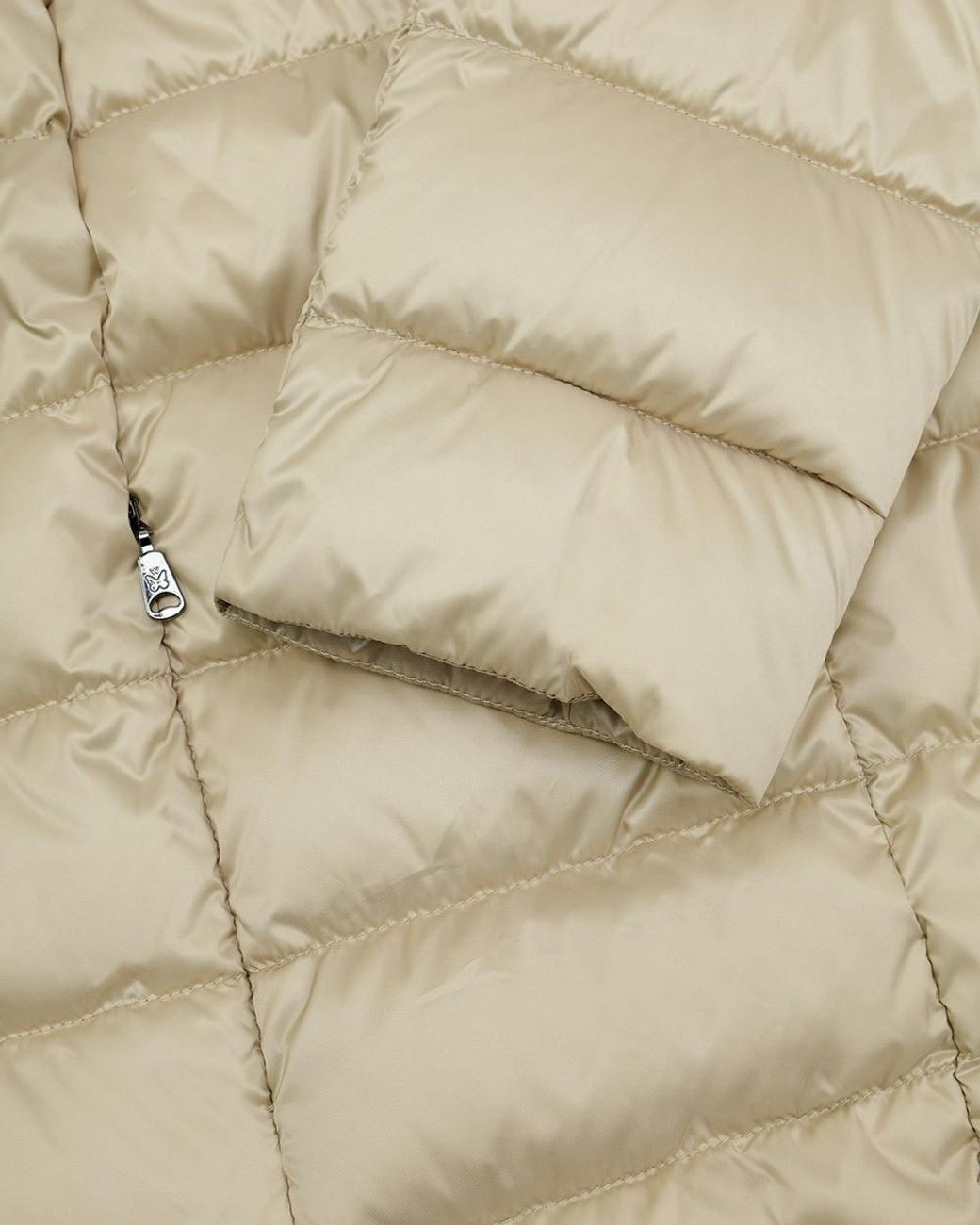 Weekend by Maxmara Natural Logo Quilted Down Jacket