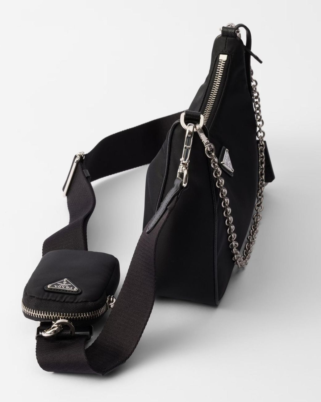 Prada Black Re-Edition 2005 Re-Nylon Bag