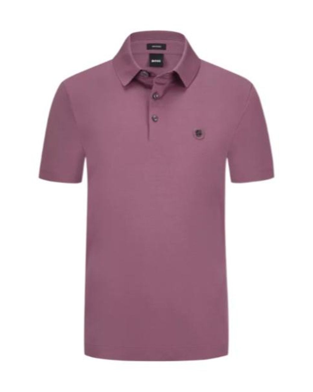 Boss Purple Boss C-Parris Logo Patch Polo Shirt for men
