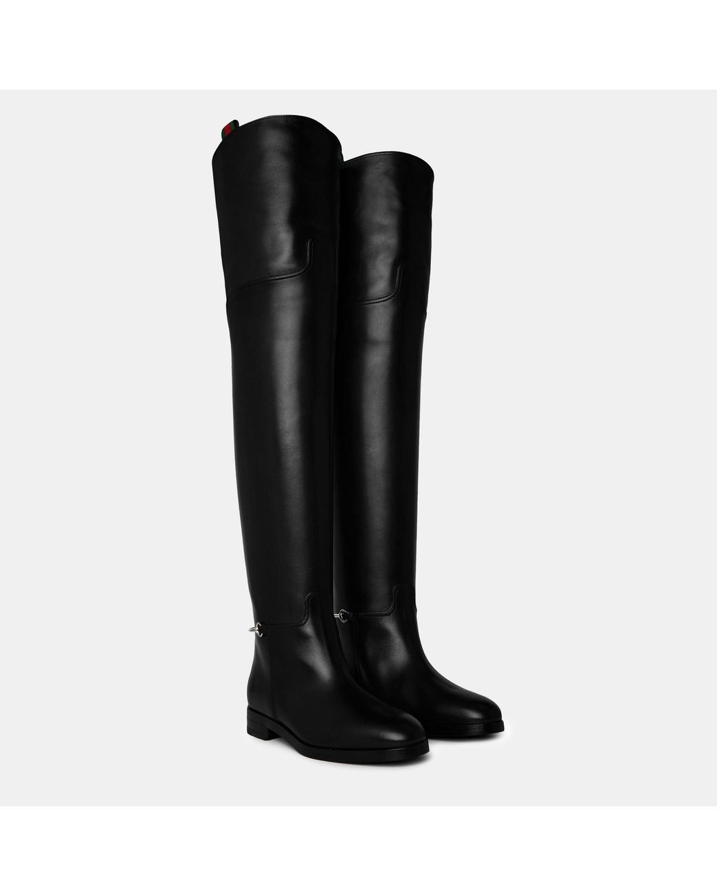 Gucci Black Over The Knee Boots