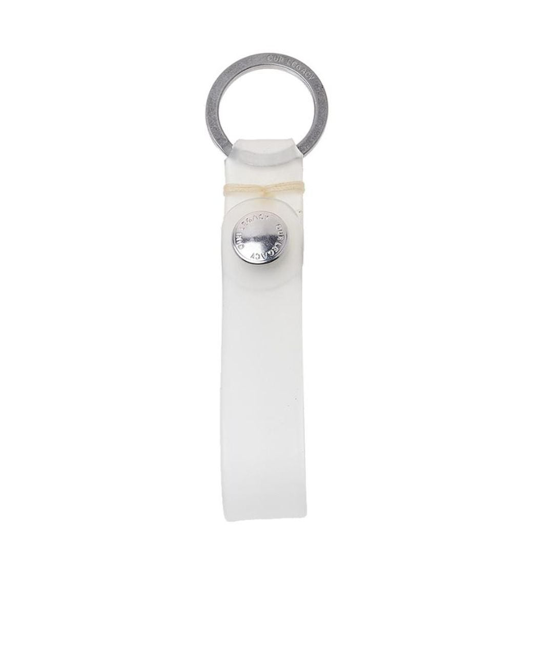 Our Legacy Logo Key Ring in White for Men | Lyst