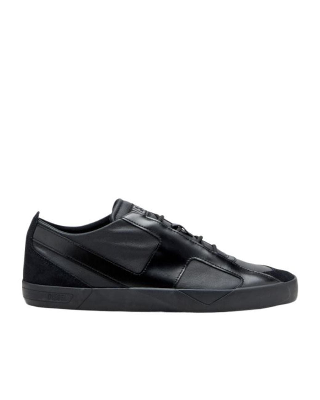DIESEL Black S-Slante-D-Sneakers for men