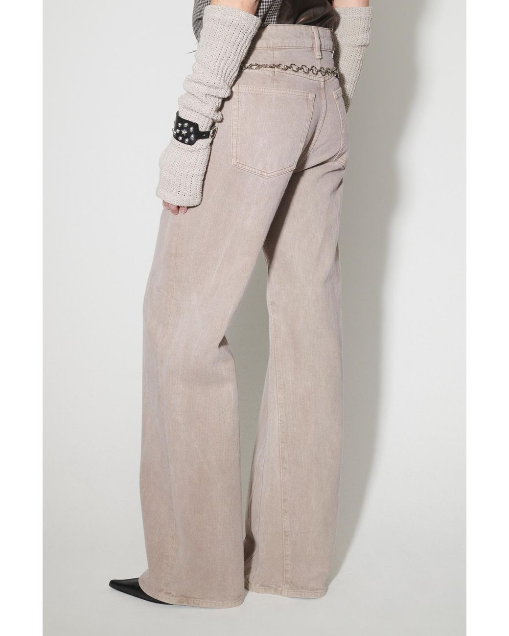 Our Legacy Gray Treble Cut Wide-Leg Jeans