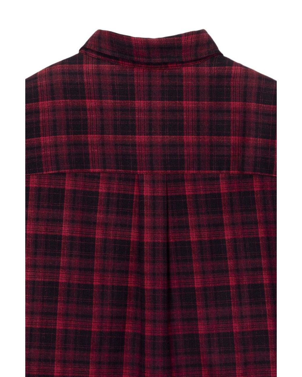 DUNST Purple Plaid Flannel Shirt for men