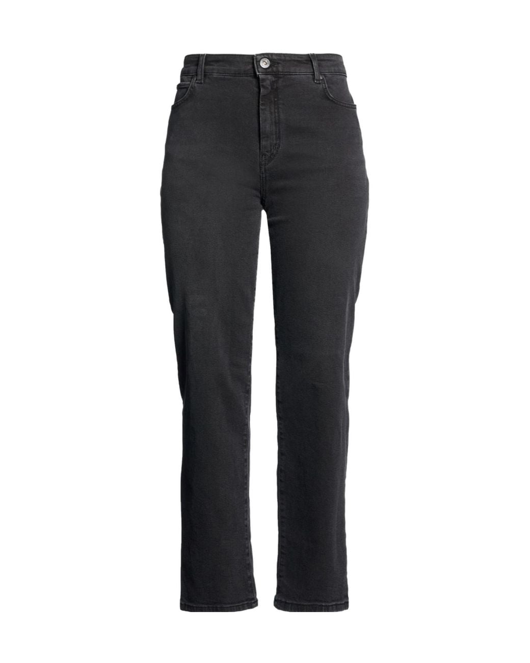 Weekend by Maxmara Black Straight-Leg Jeans