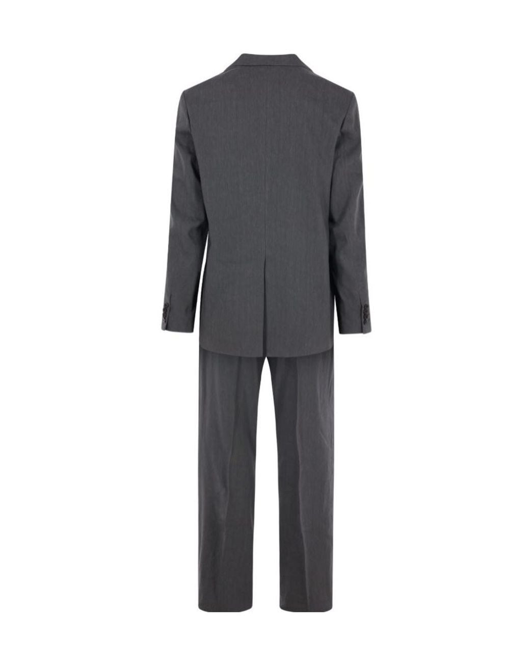 Dries Van Noten Black Kiel Two-Piece Suit for men