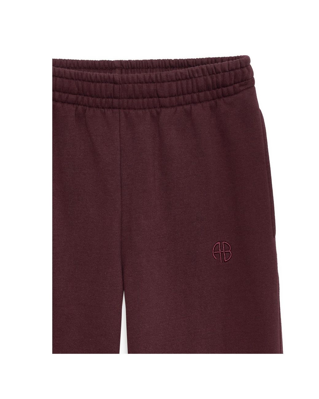 Anine Bing Purple Karter Jogger Pants