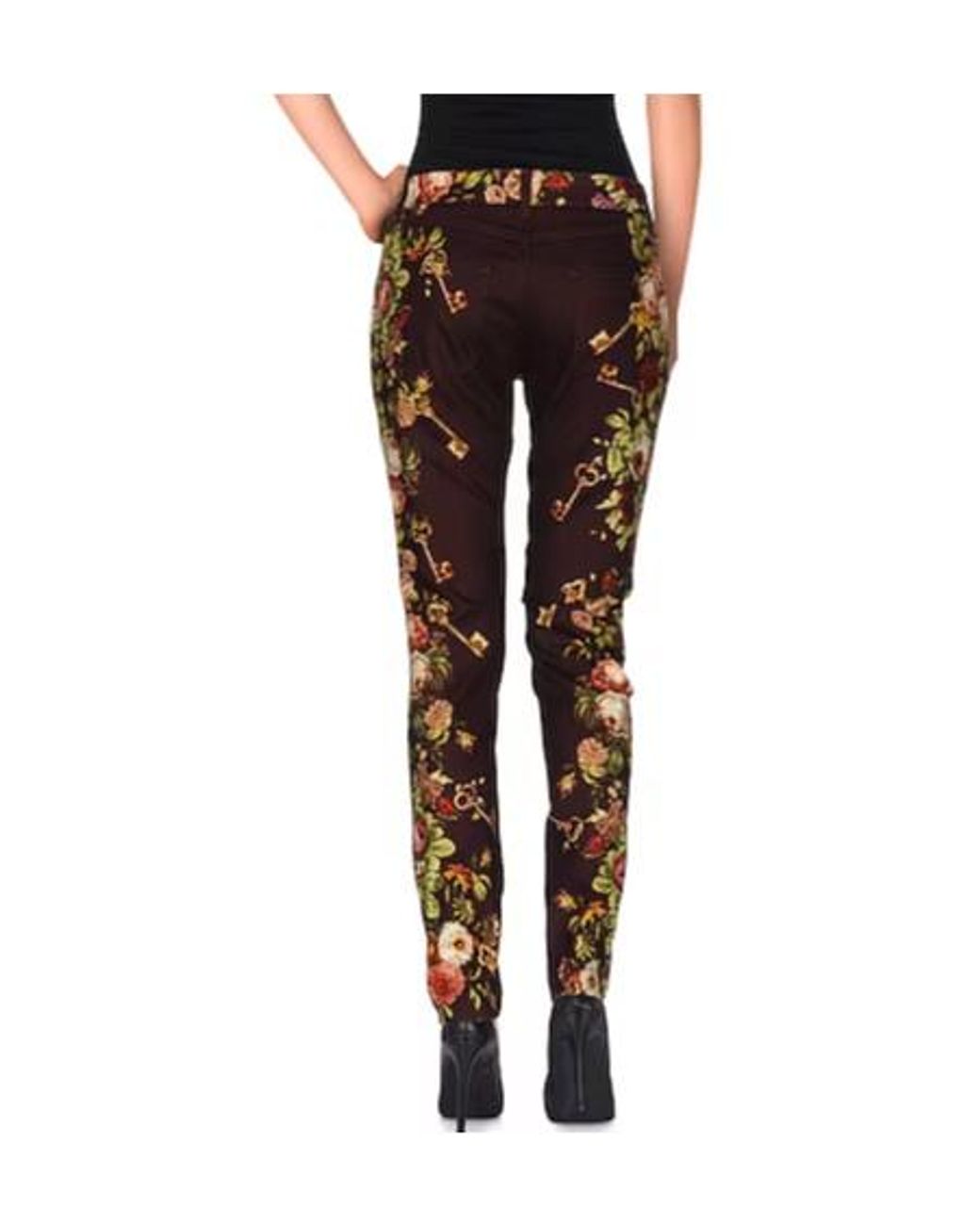 Dolce & Gabbana Multicolor Printed Casual Pants
