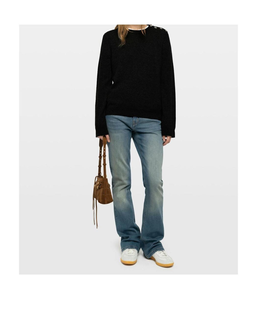 Zadig & Voltaire Black Long-Sleeved Sweater