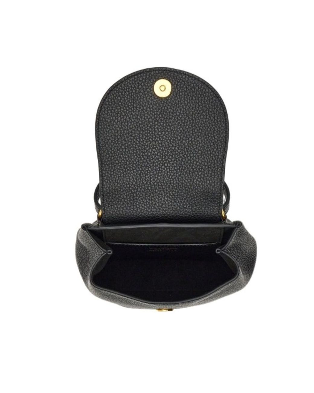 Ferragamo Black Mini Gancini Backpack