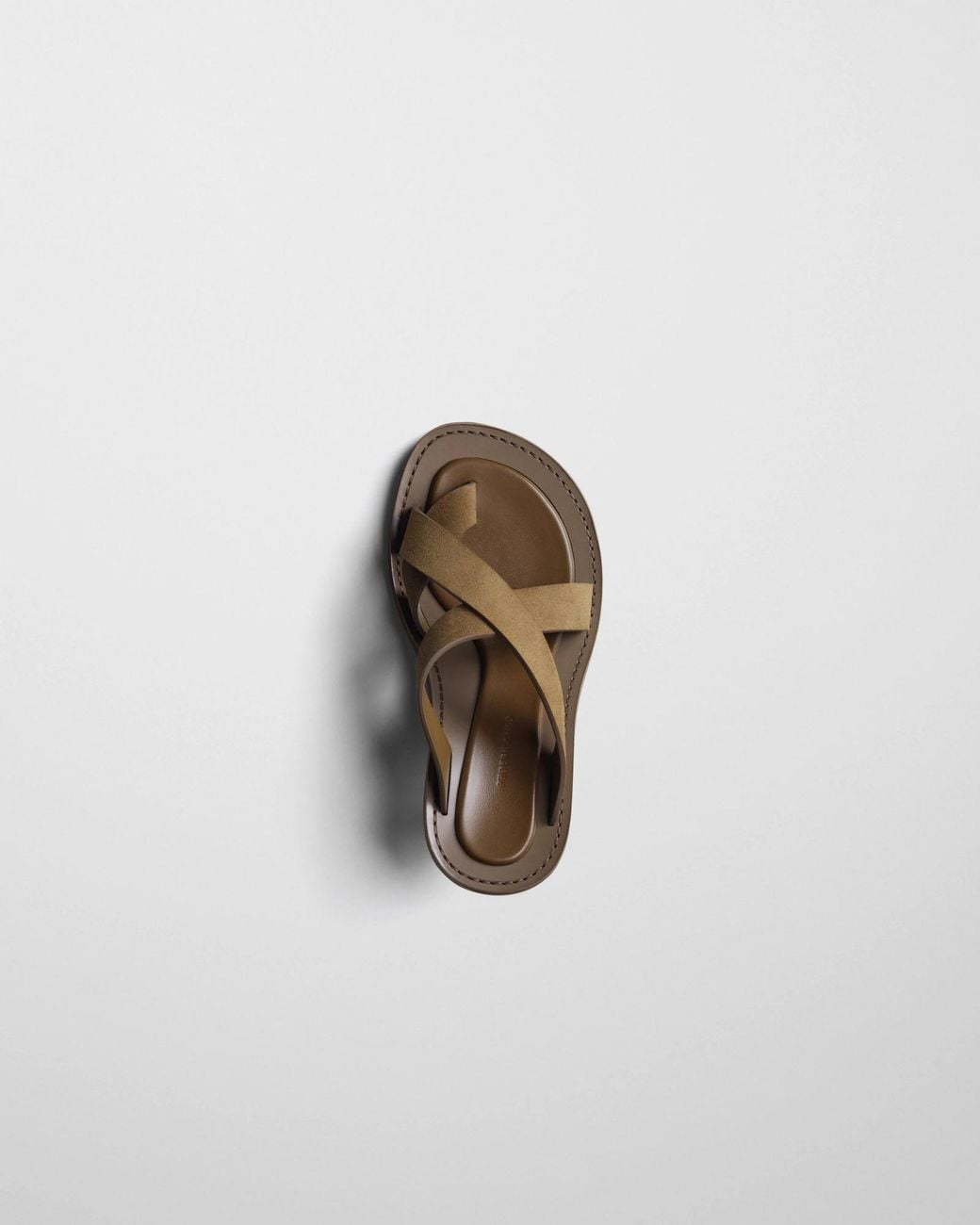 Phoebe Philo Brown Round-Toe High-Heeled Sandals