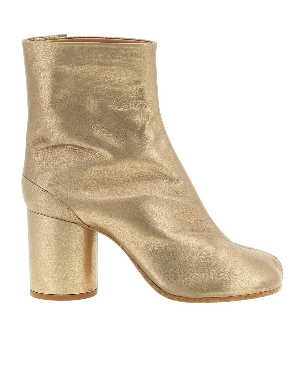 Maison Margiela Natural Tabi Ankle Boots