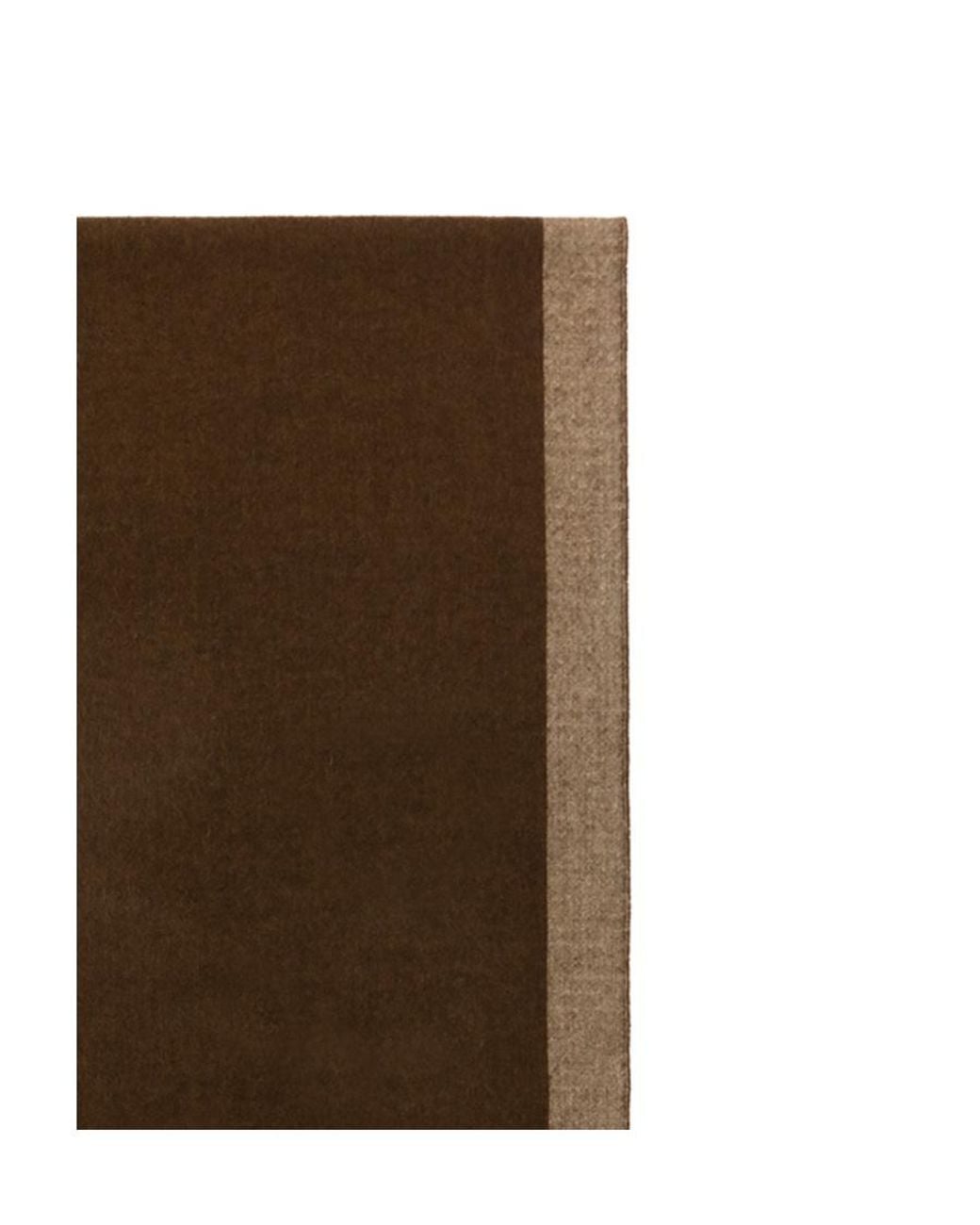 Weekend by Maxmara Brown Checkered Fringed Scarf