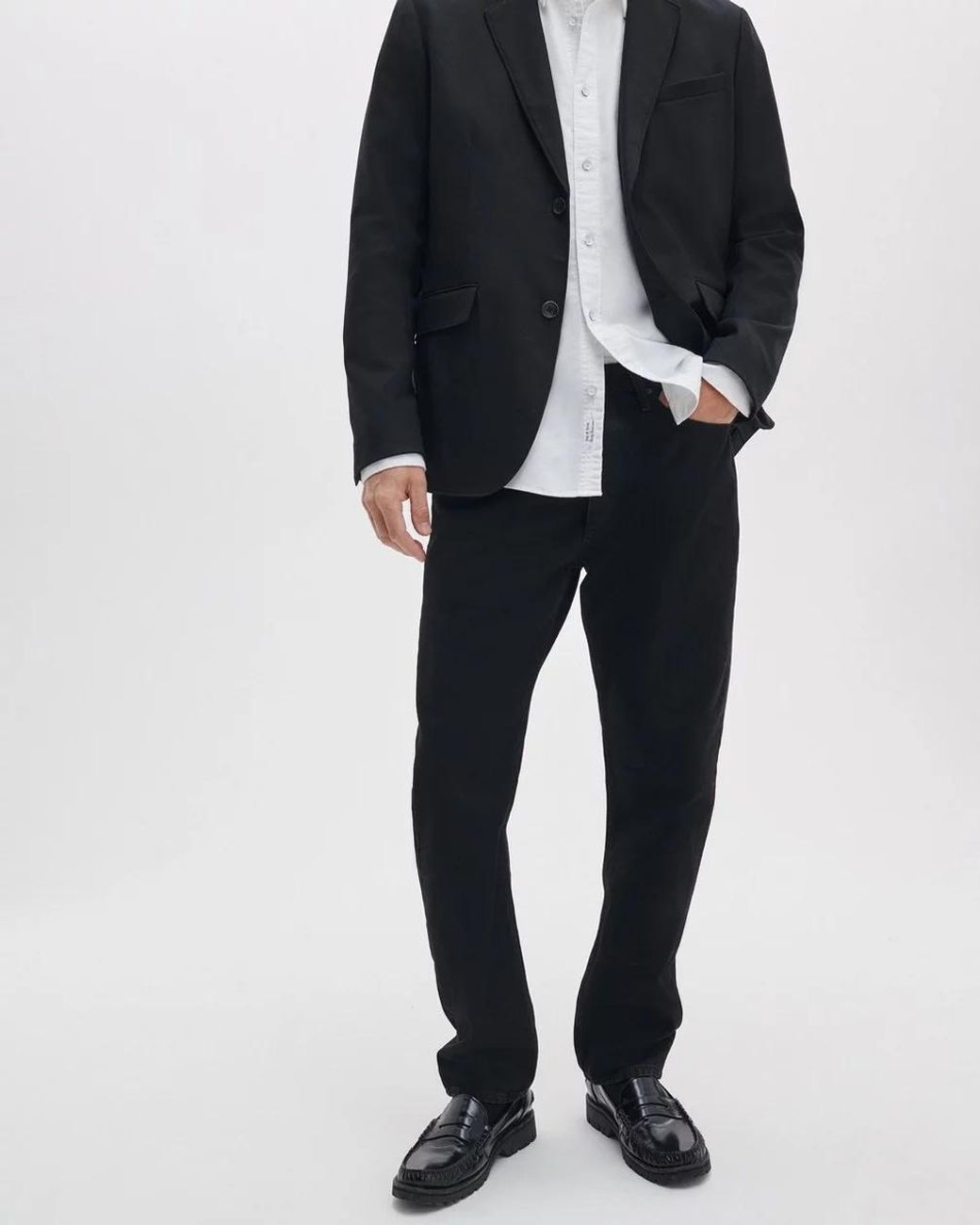 Rag & Bone Blue Straight-Leg Jeans for men