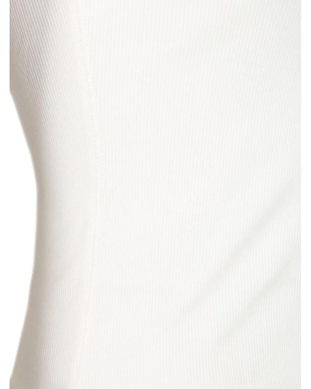 DIESEL White T-Ele-Long-Od T-Shirt