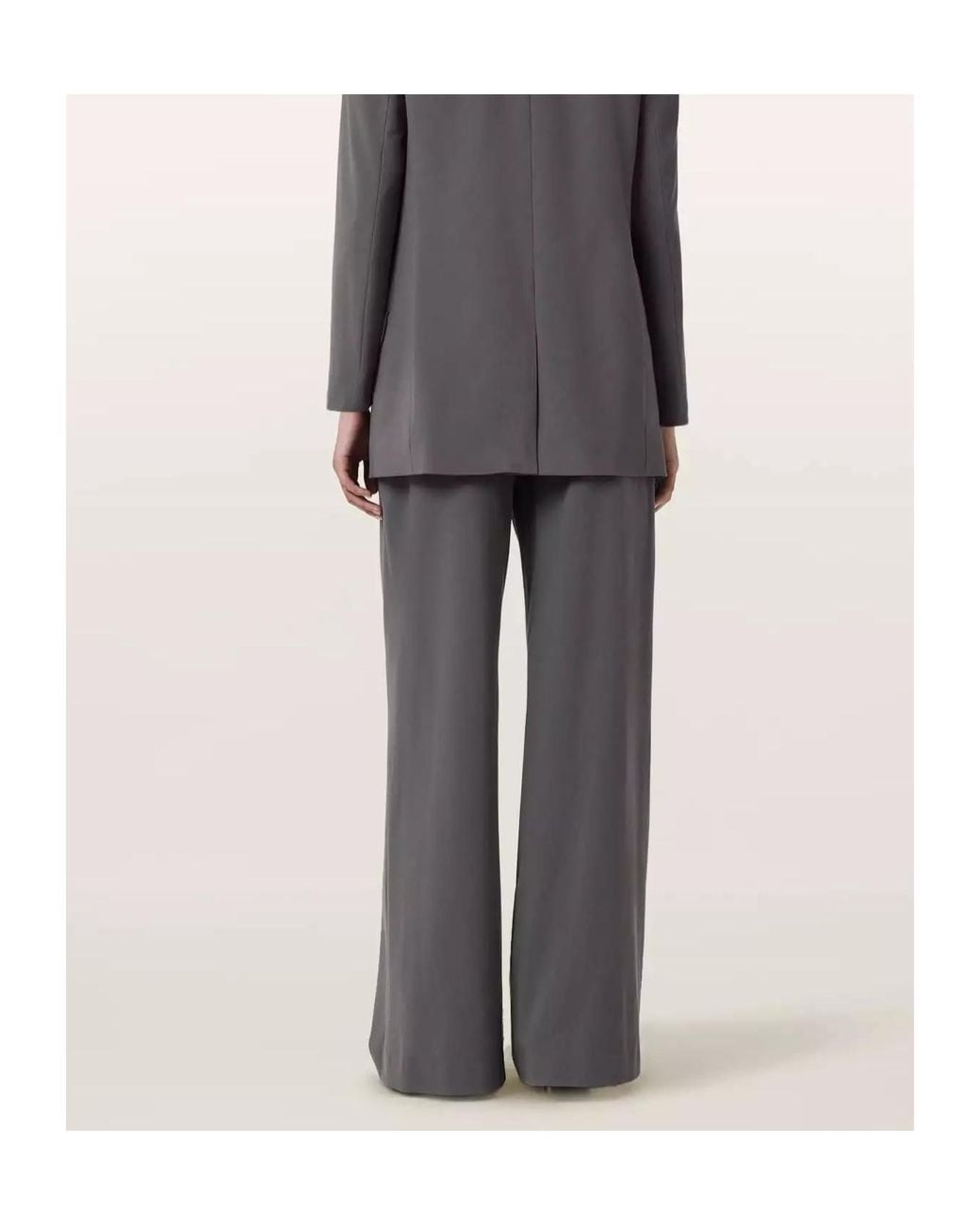 AllSaints Gray Aleida Casual Pants