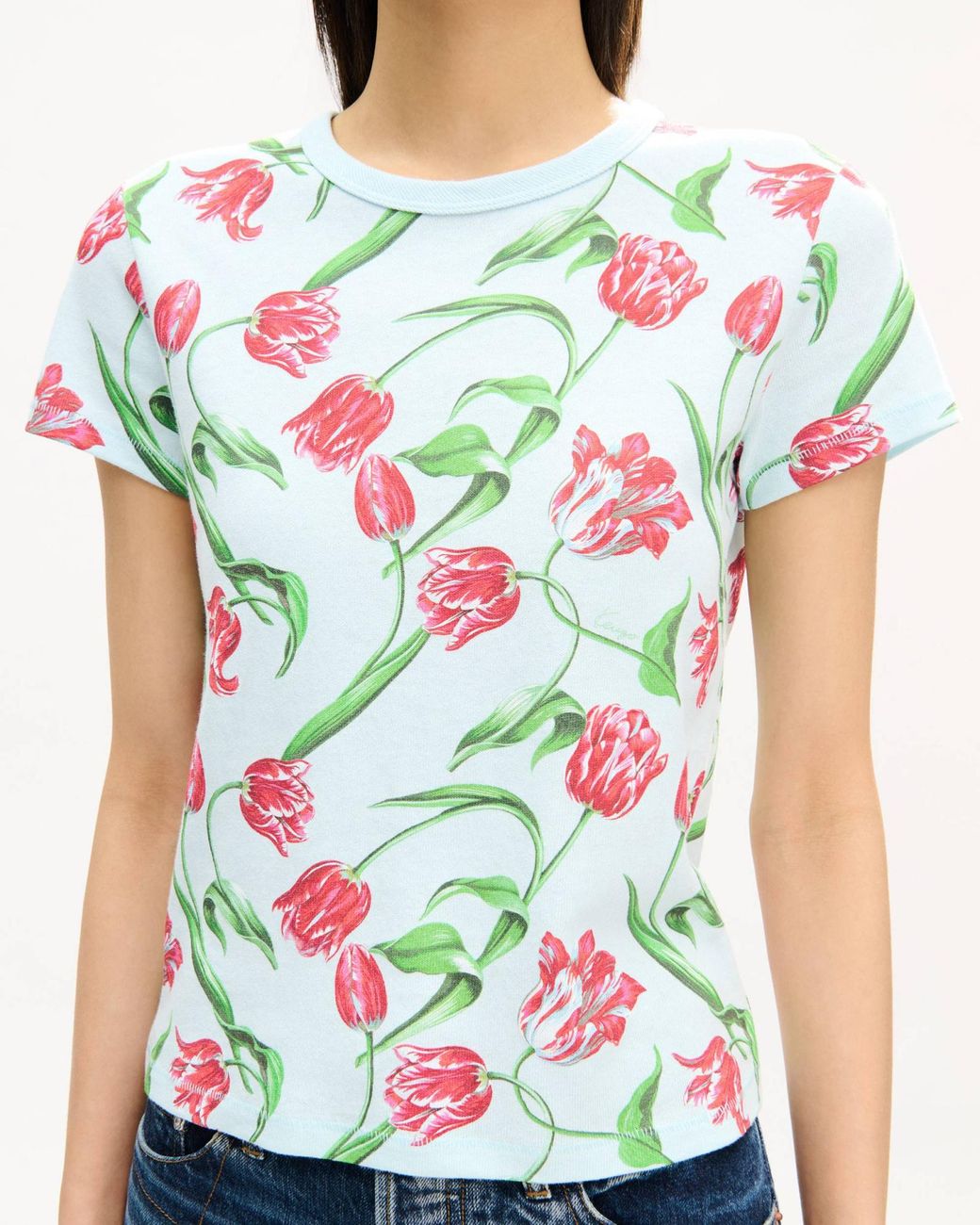 KENZO White Tulip' T-Shirt
