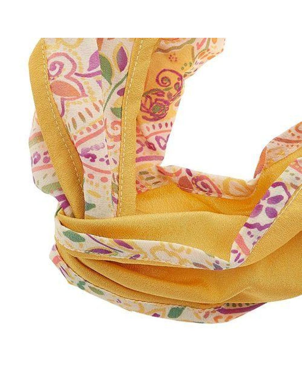 Etro White Pattern Hair Band