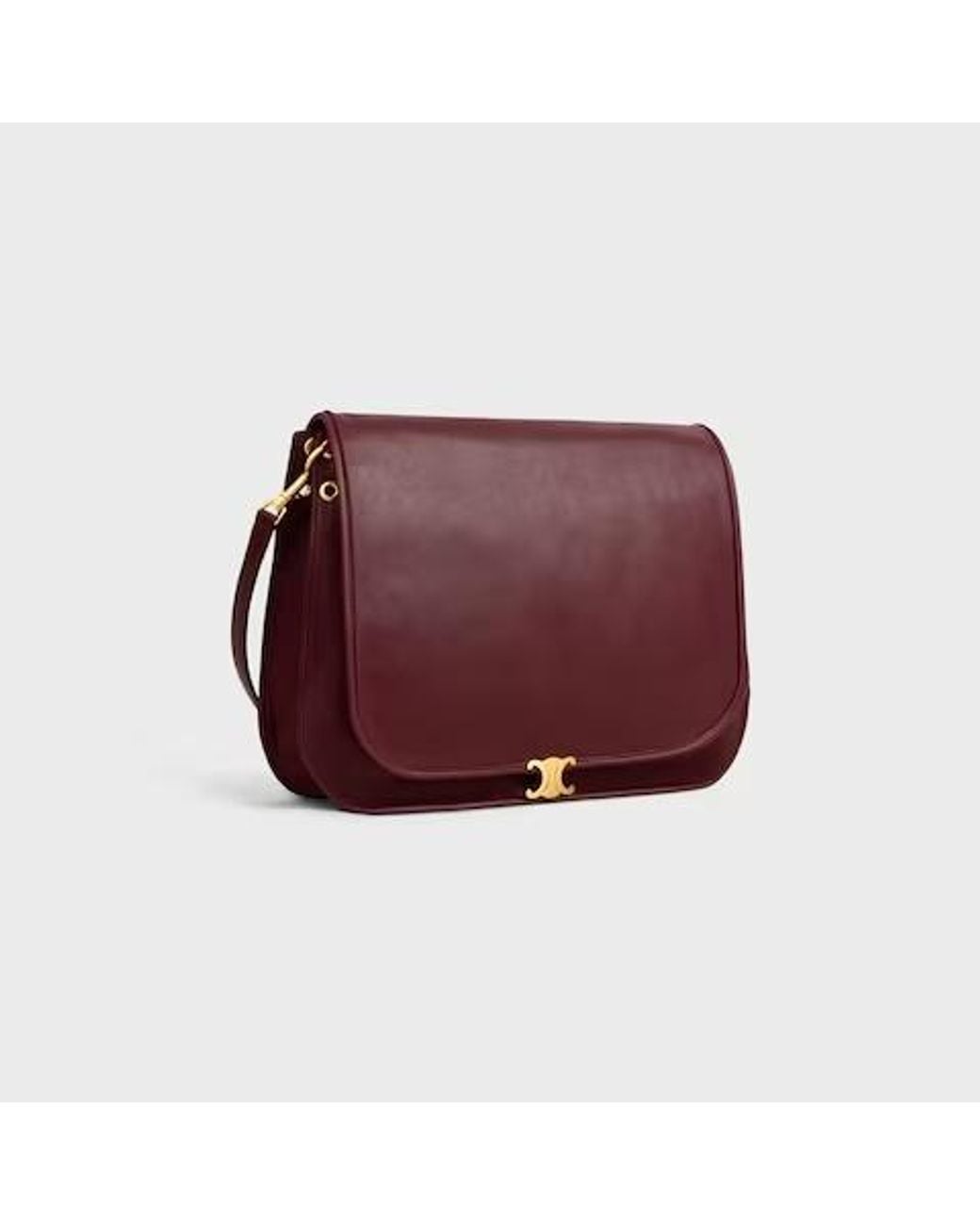 Céline Red Soft Triomphe Besace