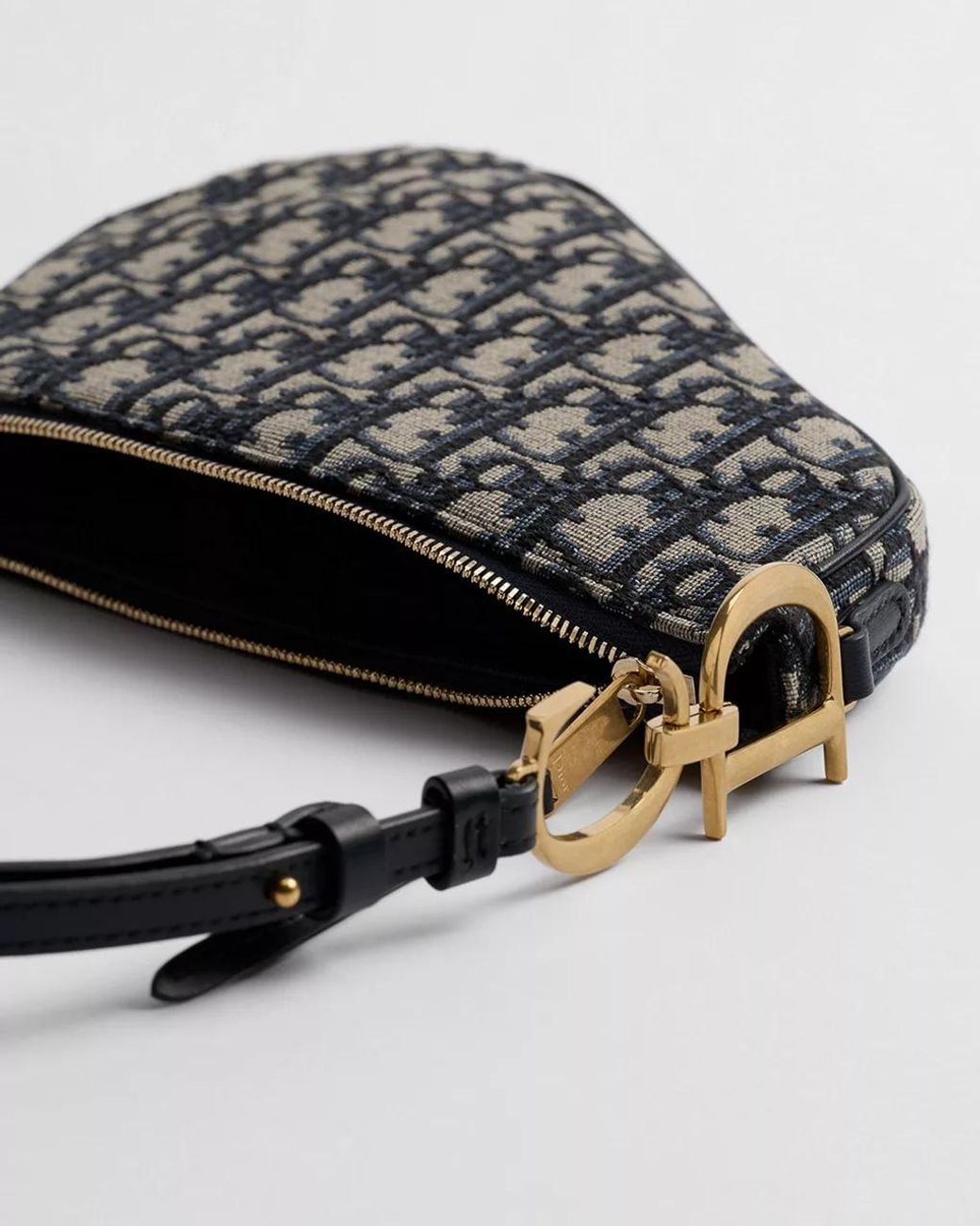 Dior Black Saddle Rodeo Mini Bag