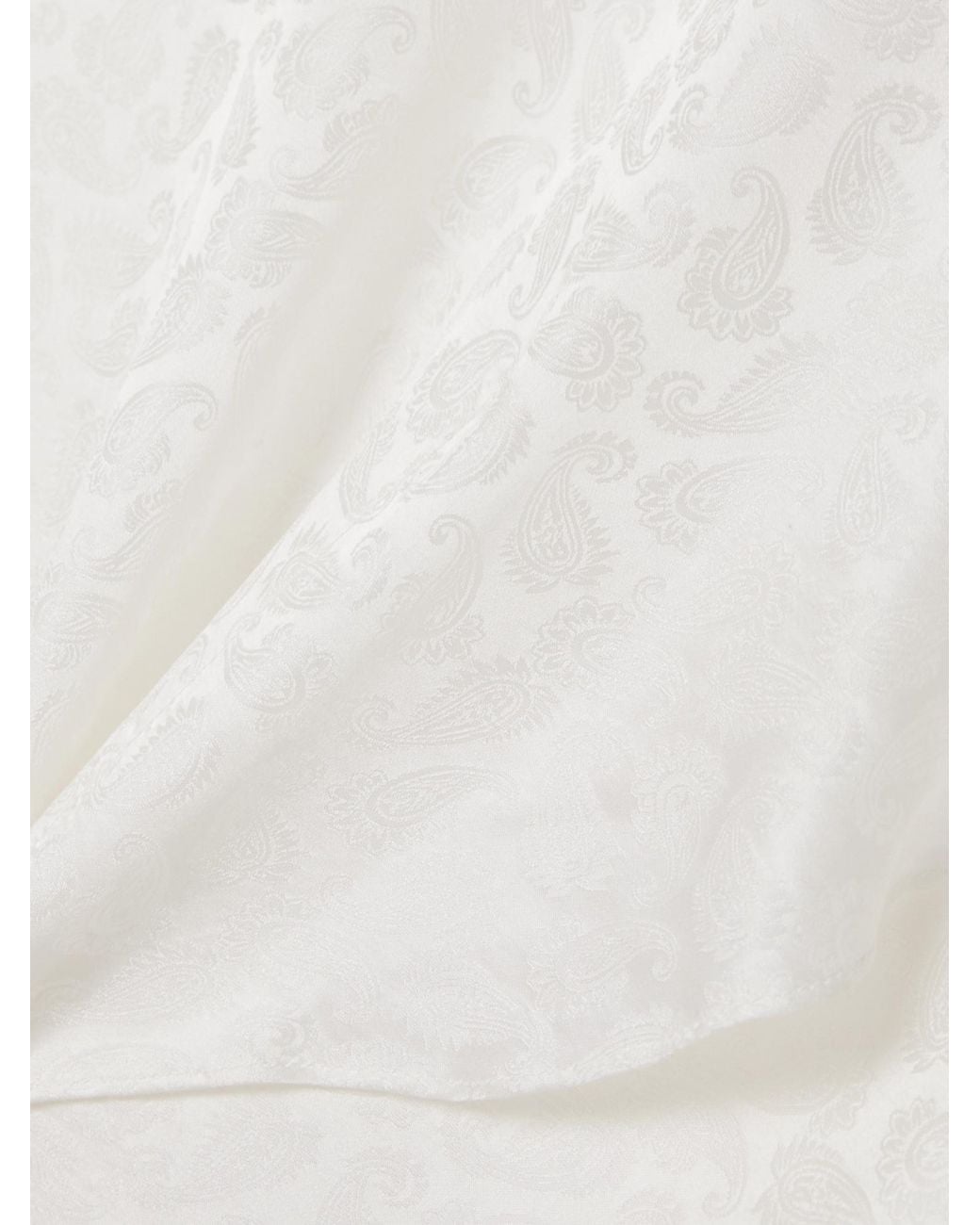 Isabel Marant White Raphaella Ruffled-Cuff Blouse