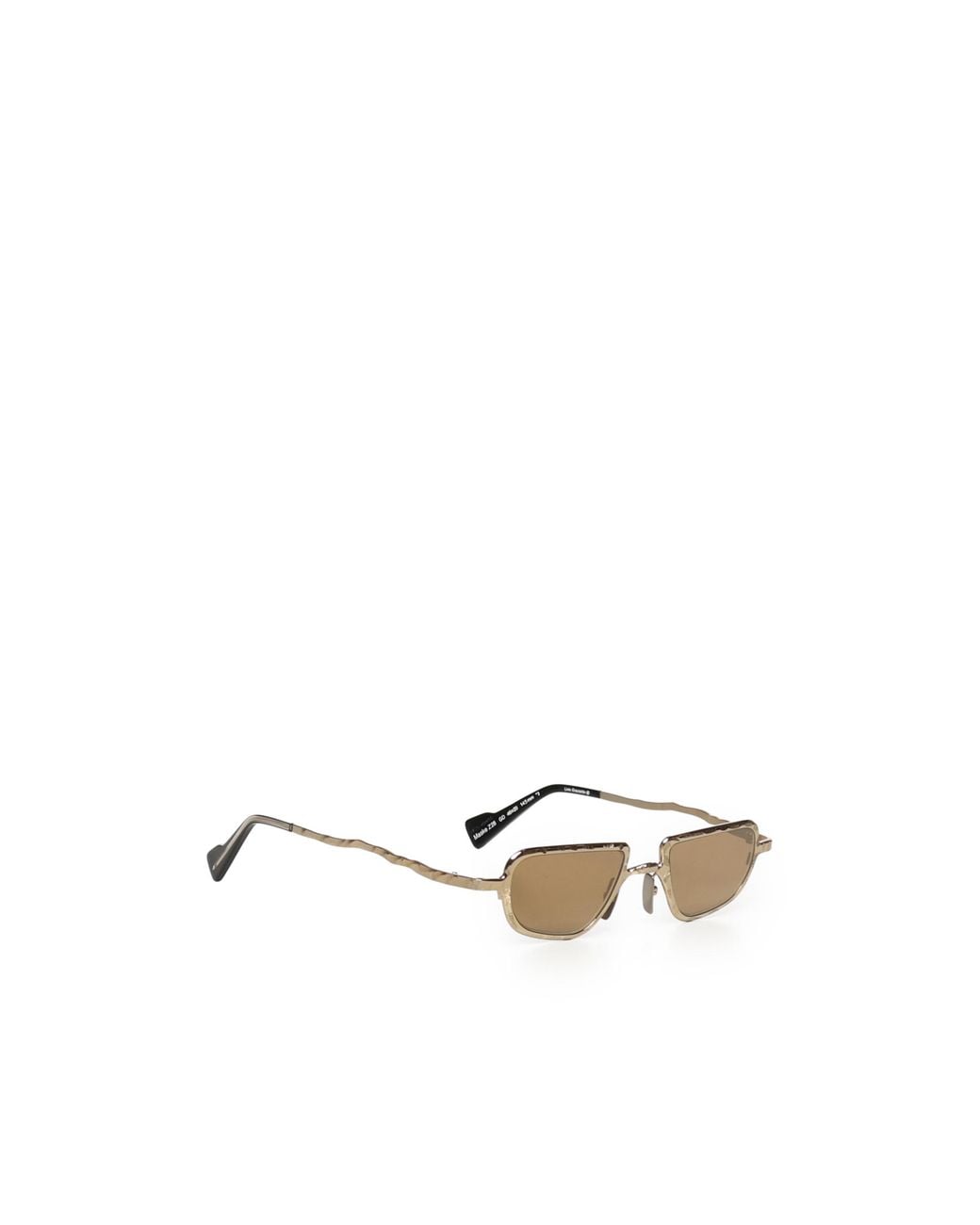 Kuboraum Multicolor Textured Rectangular Sunglasses for men