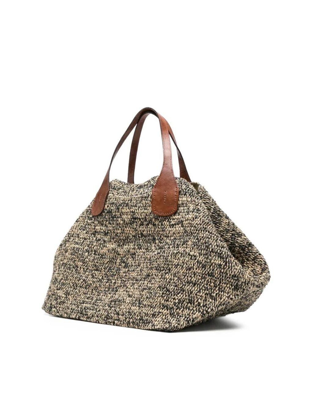 IBELIV Gray Rio Textured Tote Bag