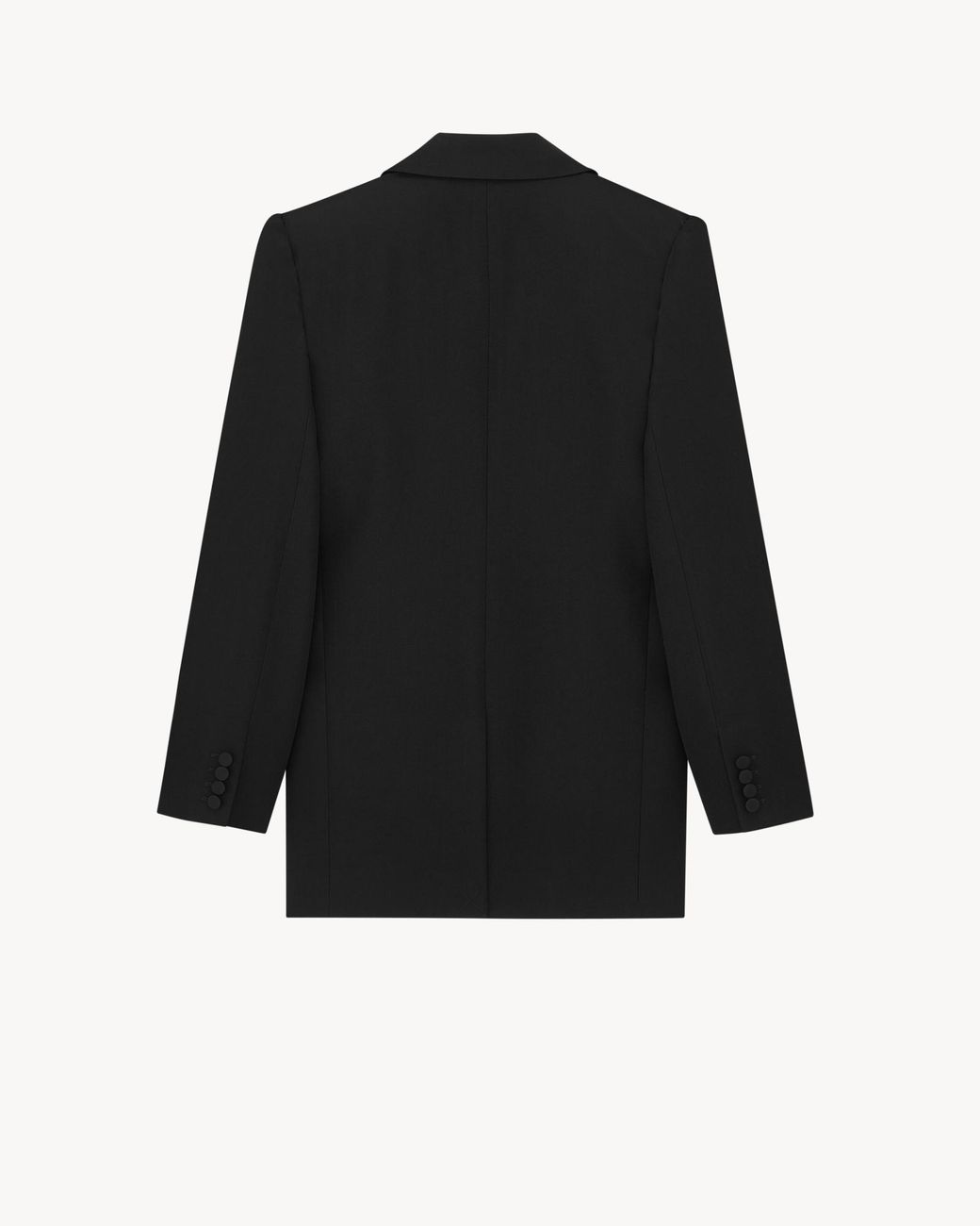 Saint Laurent Black Single-Breasted Blazer