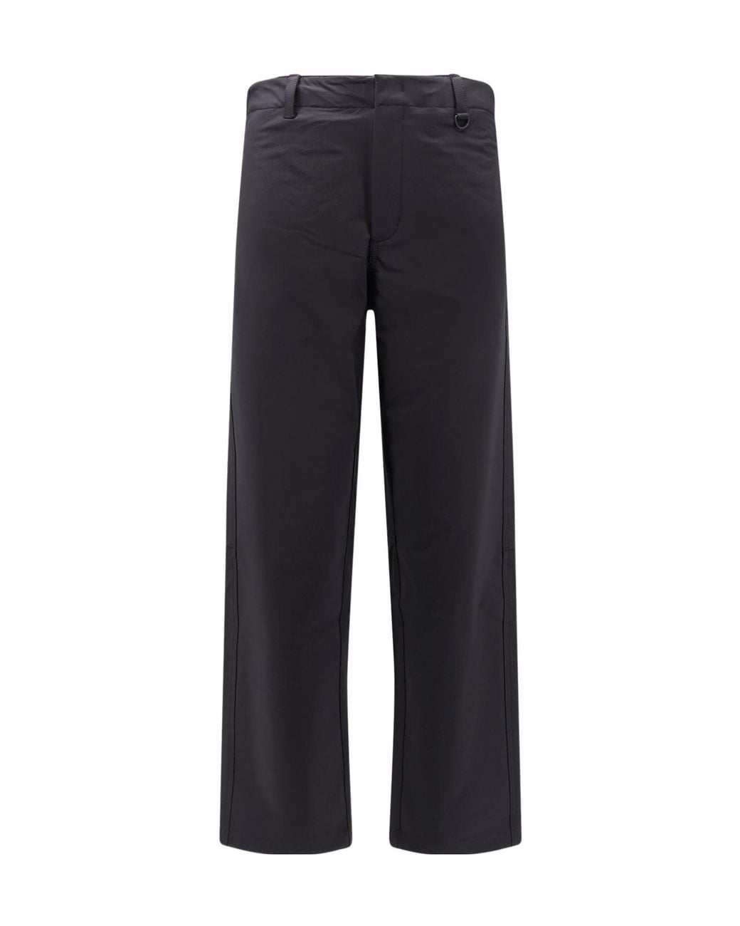 Herno Blue Laminar Zip Closure Pants for men