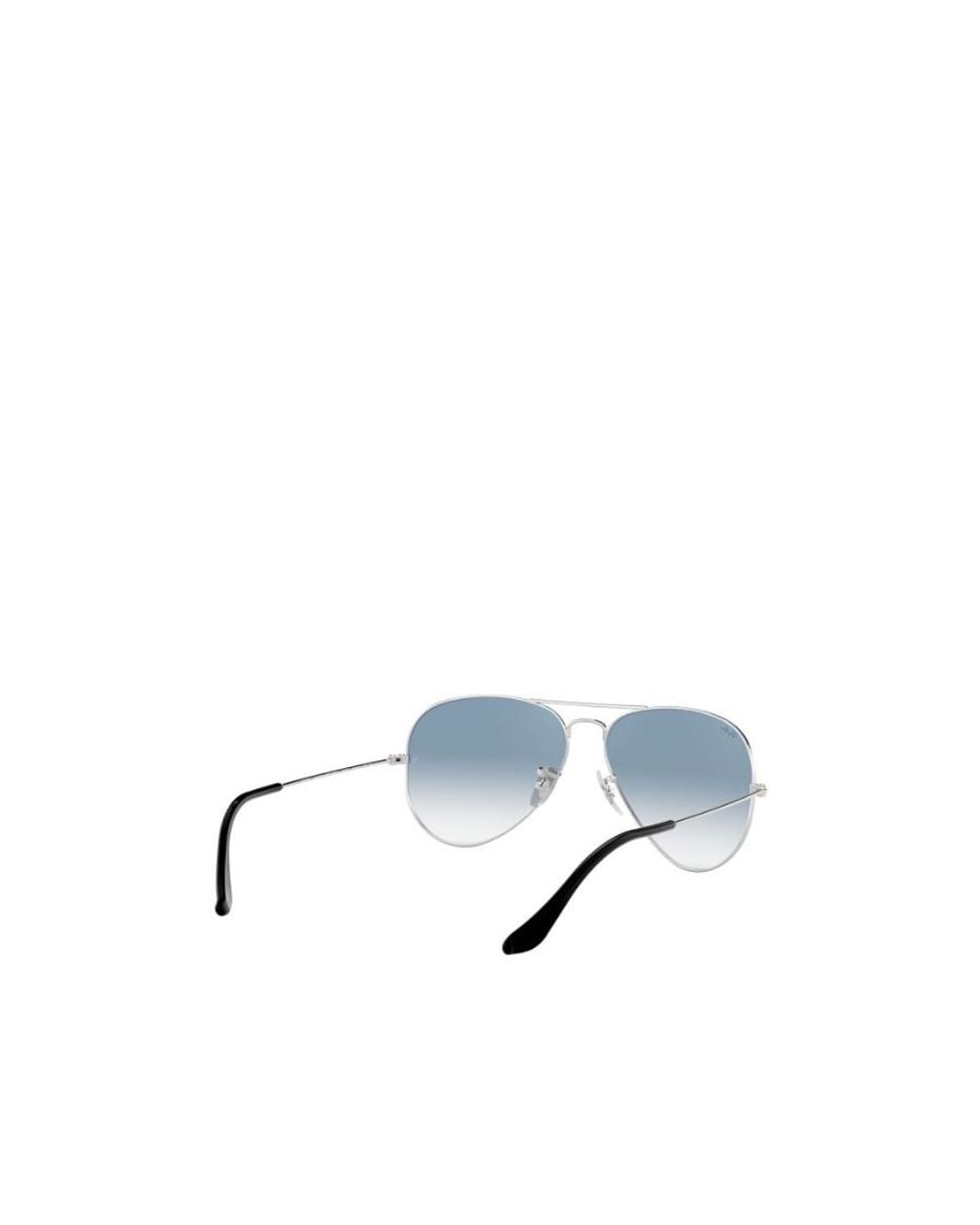 Ray-Ban Blue Logo Sunglasses for men
