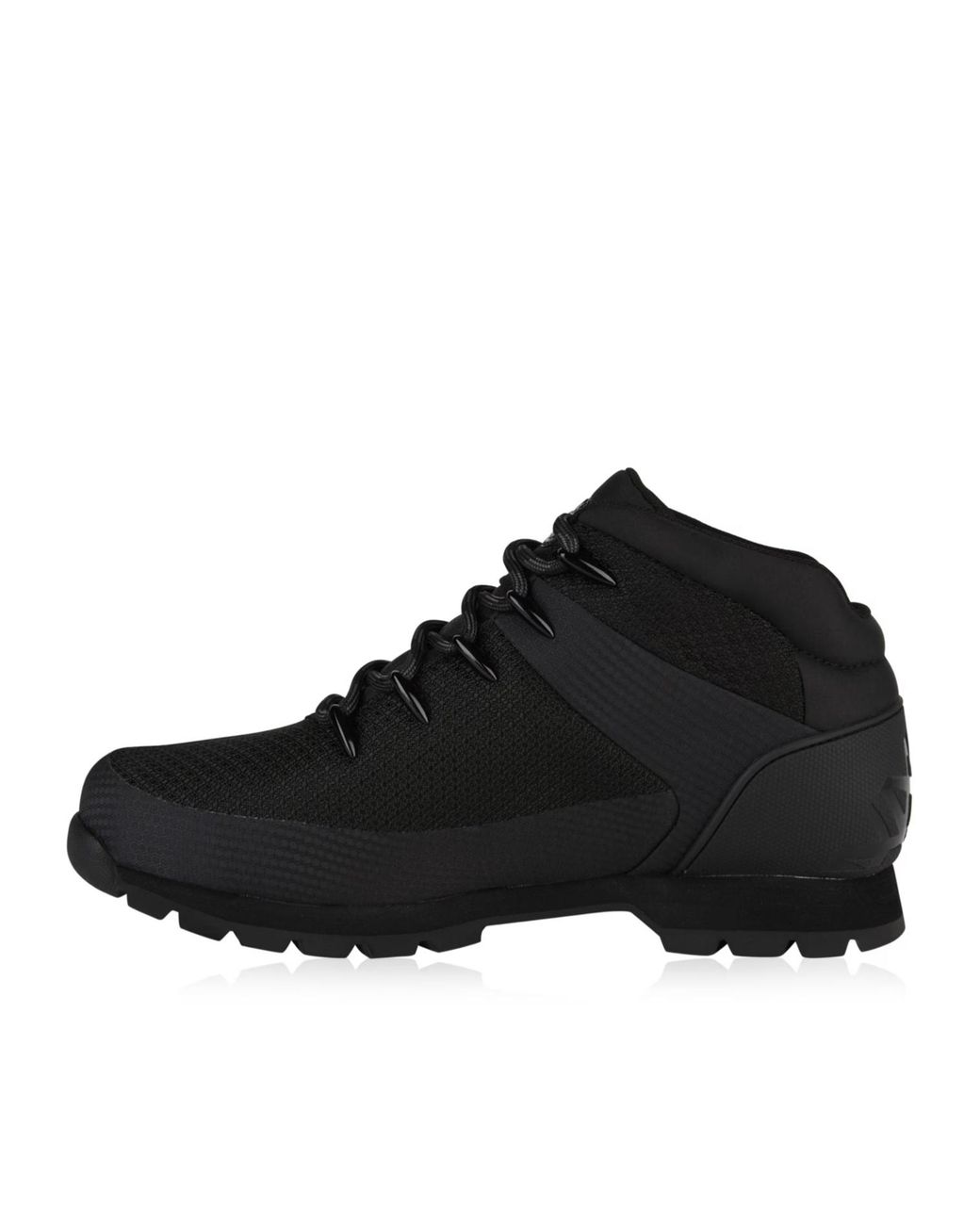 Timberland Black Front Lace-Up Boots for men